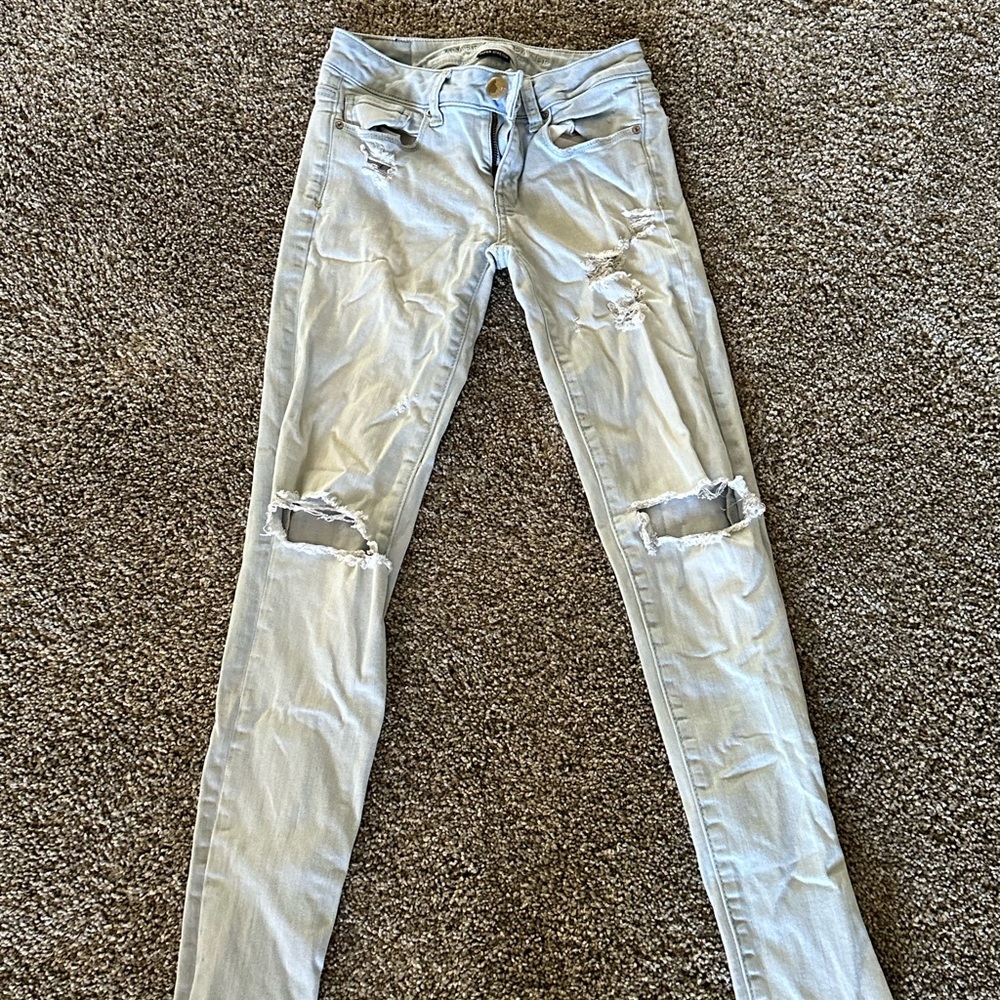 Womens American Eagle skinny jeans size 0 regular